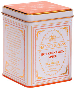 HOT CINNAMON SPICE, CLASSIC TIN OF 20 SACHETS - Sip Sense