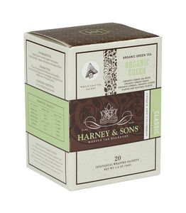 ORGANIC GREEN TEA WITH CITRUS AND GINKGO, CASE OF 6 BOXES (120 INDIVIDUALLY WRAPPED SACHETS) - Sip Sense